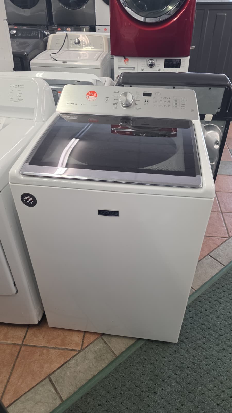 MAYTAG 27" USED ELECTRIC TOP LOAD WASHER