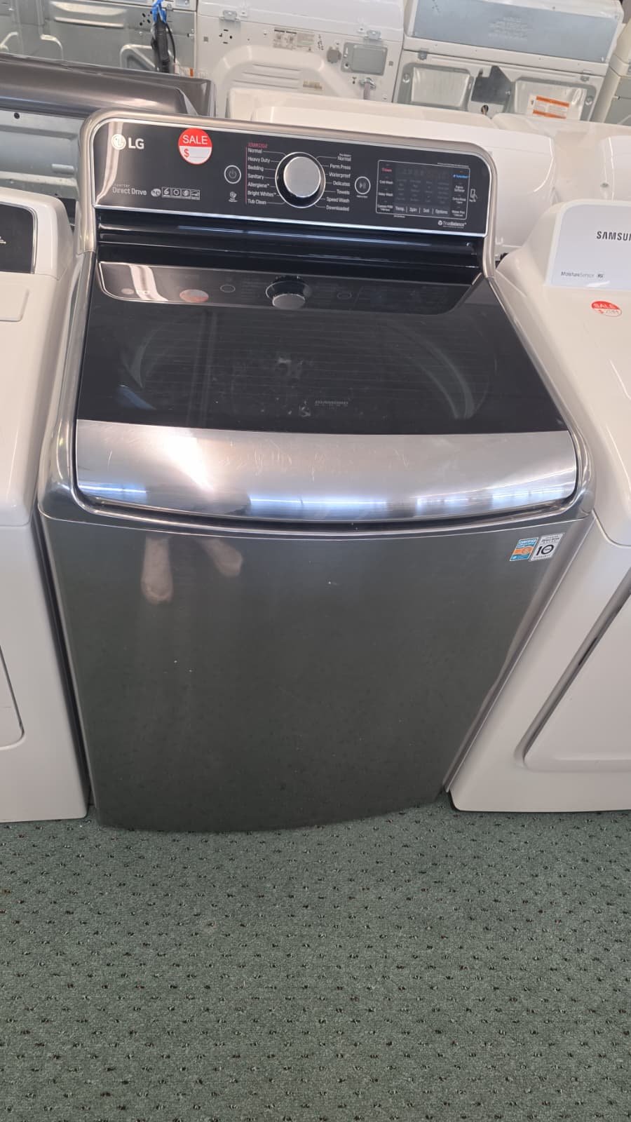 LG 27" USED ELECTRIC TOP LOAD WASHER
