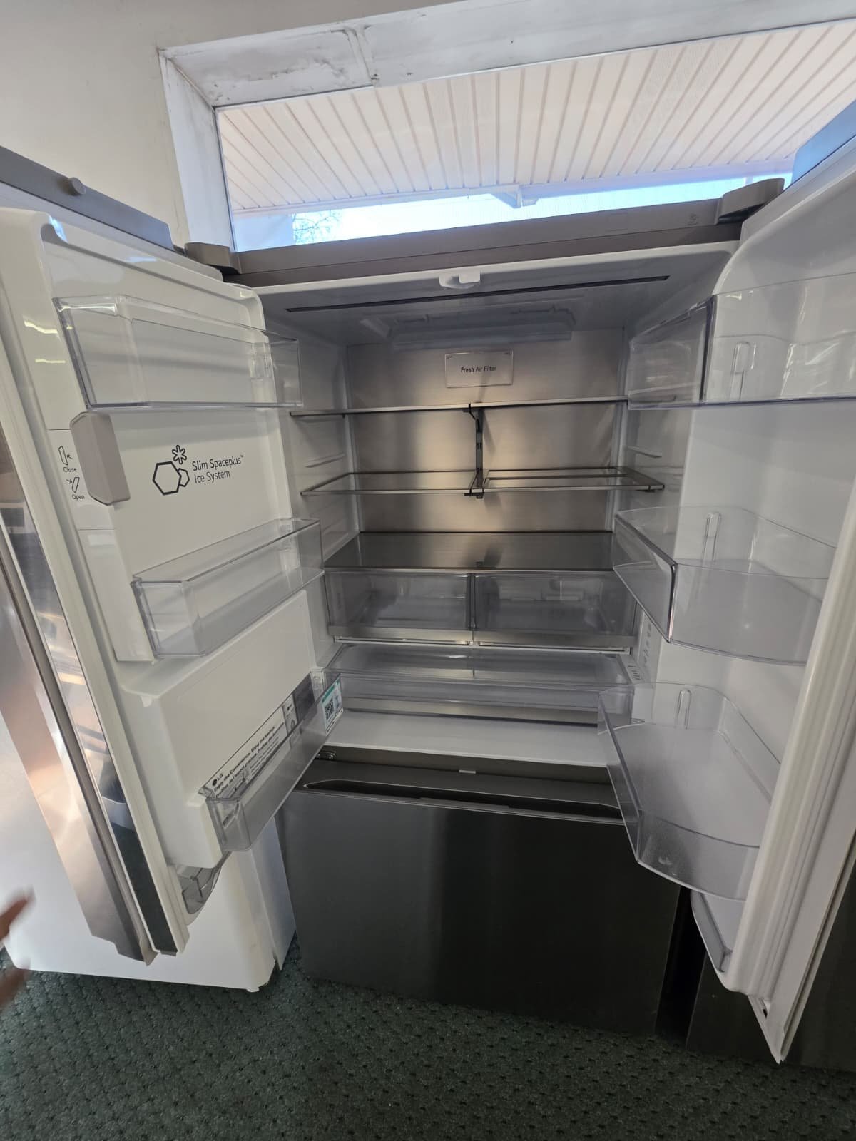 LG 36" NEW OPEN BOX STAINLESS FRENCH DOOR REFRIGERATOR - Image 2