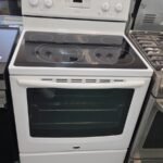 MAYTAG 30" USED FREESTANDING GLASS TOP ELECTRIC STOVE