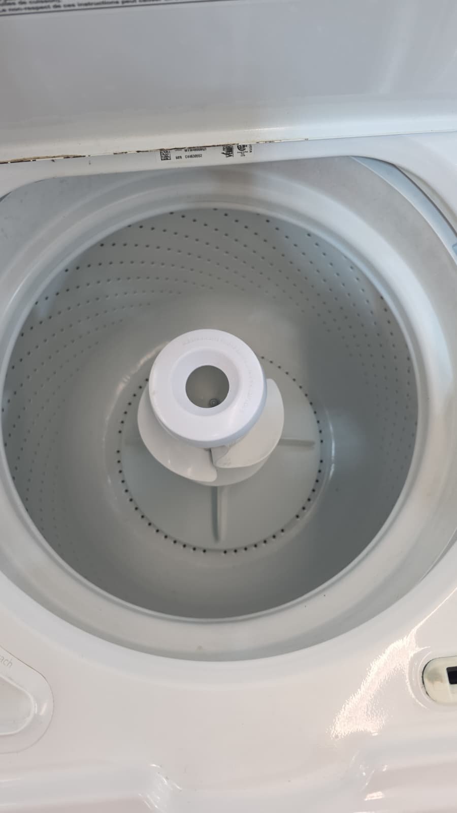 WHIRLPOOL 27" USED TOP LOAD WASHER AND ELECTRIC DRYER SET - Image 3