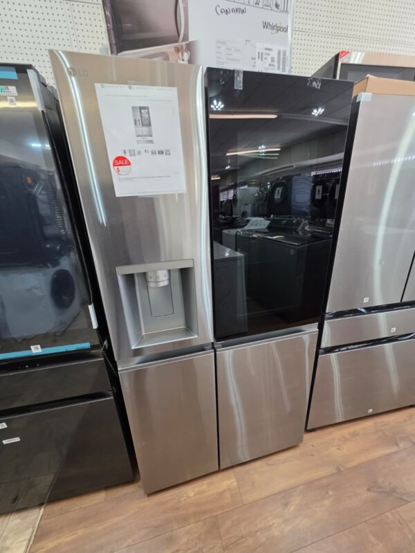 LG 36" NEW OPEN BOX INSTAVIEW FRENCH DOOR REFRIGERATOR WITH WARRANTY