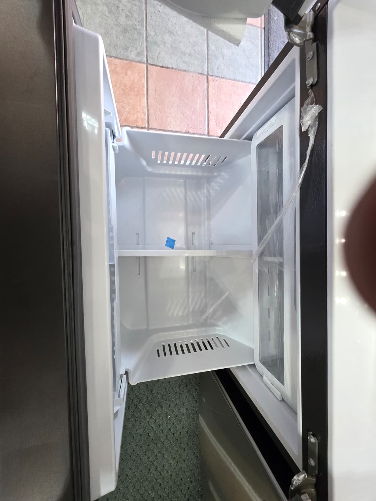 CAFE 36" WIDE NEW OPEN BOX 3 DOOR FRENCH DOOR REFRIGERATOR - Image 5