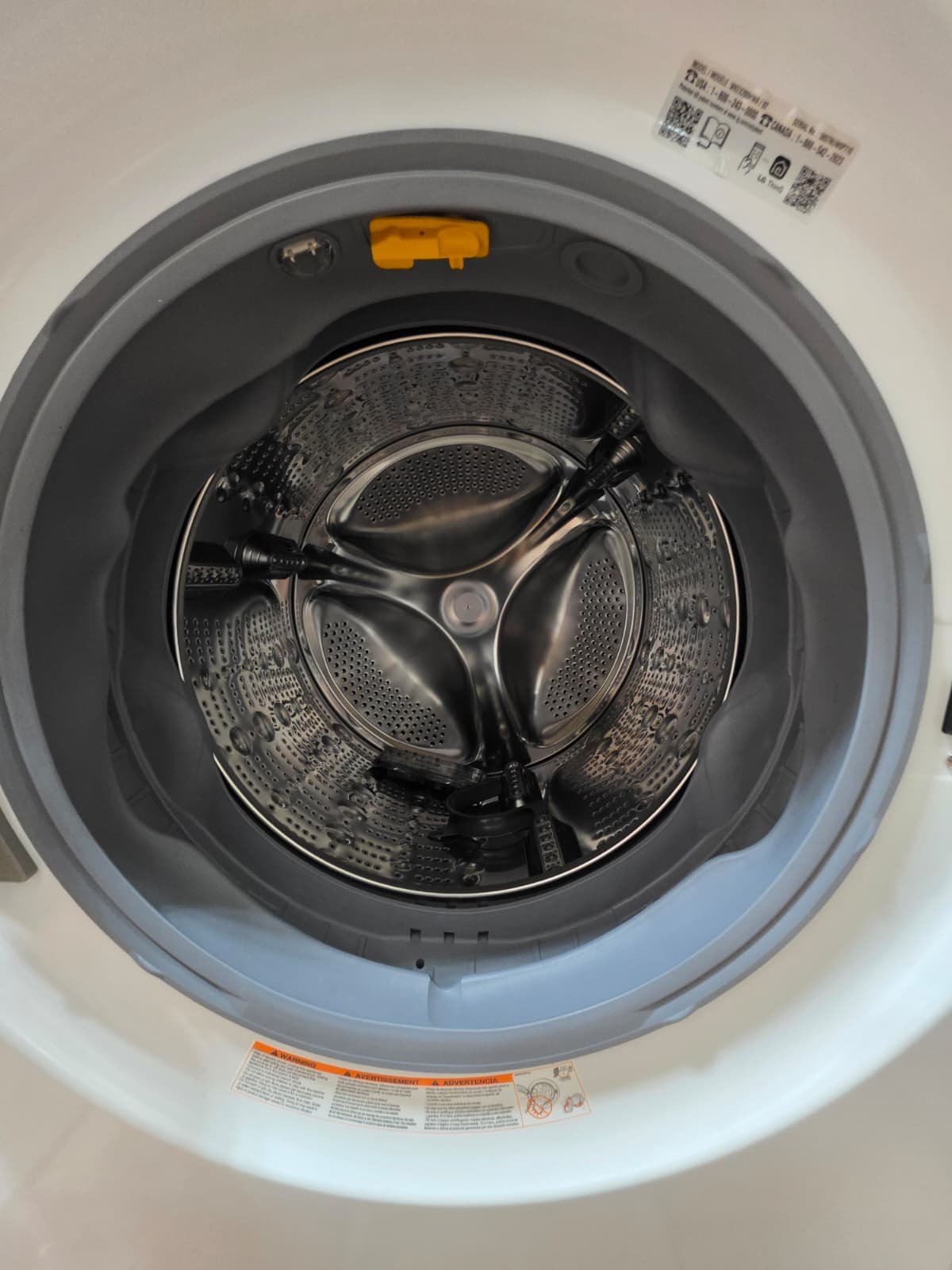 LG WashTower 4.5 Cu. Ft. Washer & 7.4 Cu. Ft. Electric Dryer Combo – WKEX200HWA - Image 3