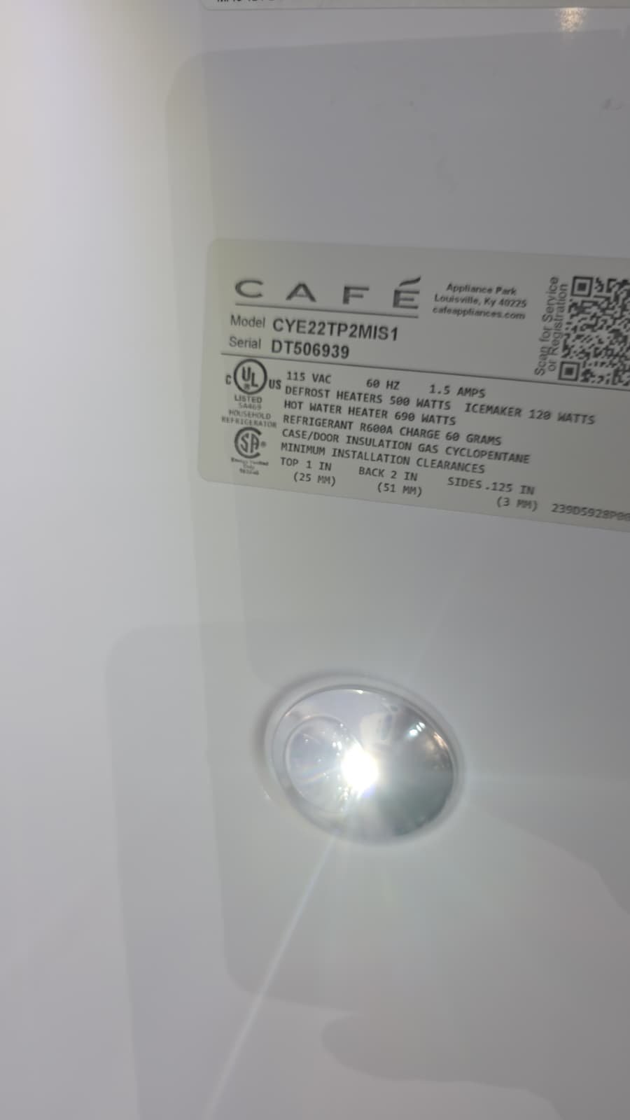 Café CYE22TP2MIS1 22.2 Cu. Ft. Smart Counter-Depth French Door Refrigerator - Image 4