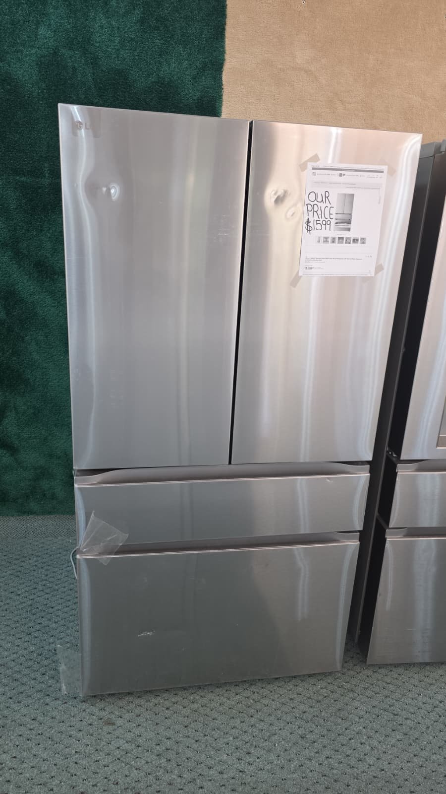 LG LF30S8210S/01 30 Cu. Ft. 4-Door French Door Refrigerator