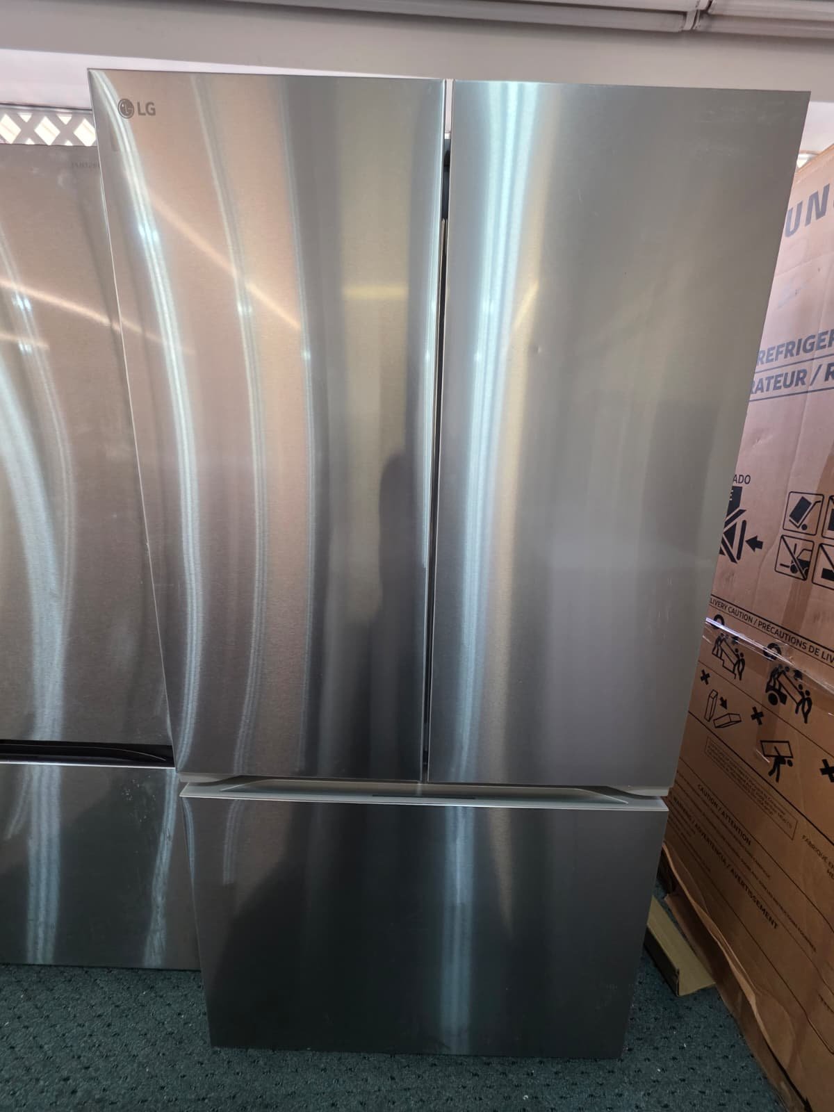 LG LRFLC2716S 27 Cu. Ft. French Door Refrigerator – Stainless Steel