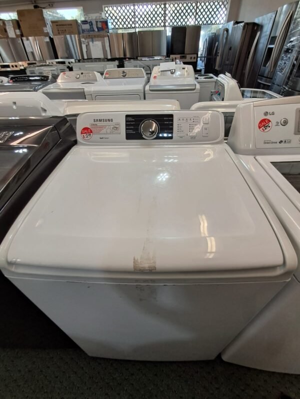 SAMSUNG 27" USED ELECTRIC TOP LOAD WASHER
