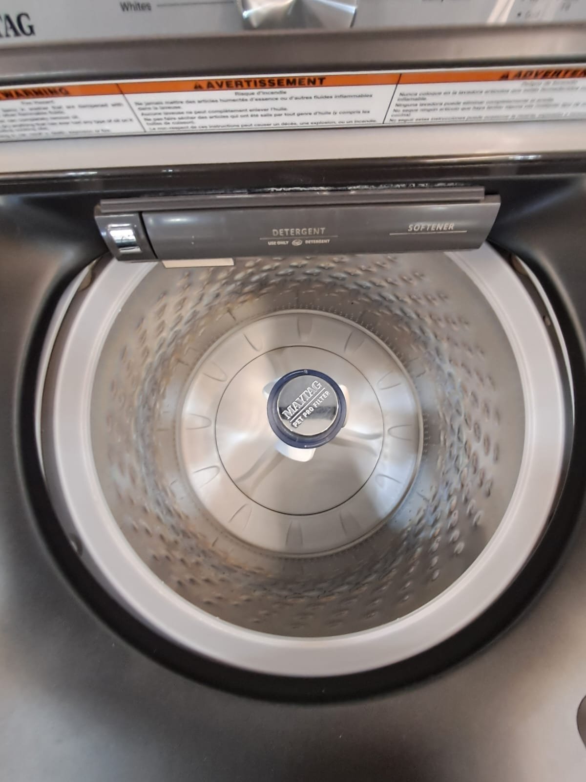 Maytag MVW6500MBK0 4.7 Cu. Ft. Pet Pro Top Load Washer - Image 2