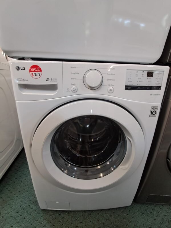 LG WM3400CW 4.5 Cu. Ft. Front Load Washer
