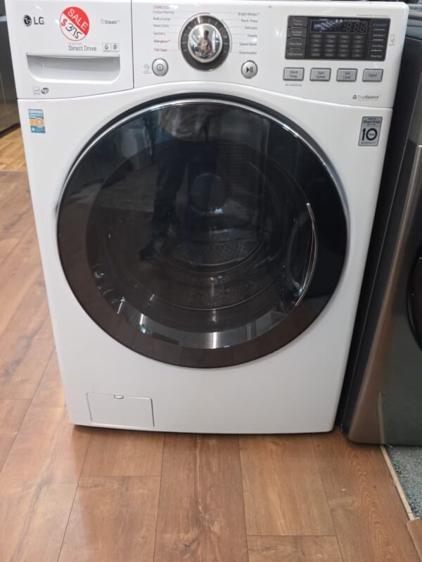 LG WM3770HWA 4.5 Cu. Ft. Front Load Washing Machine