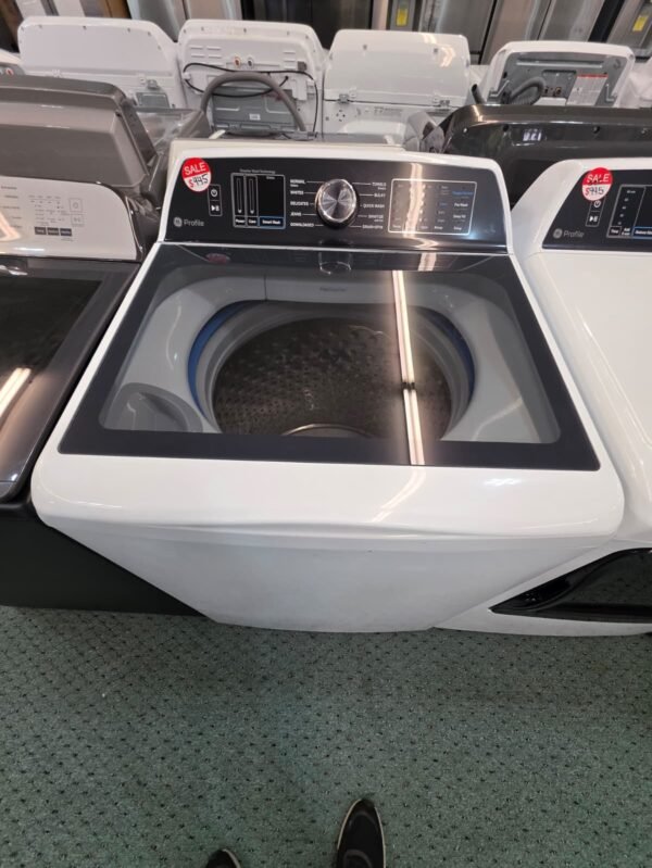 GE Profile PTW700BST0WS 5.4 Cu. Ft. Top Load Washing Machine