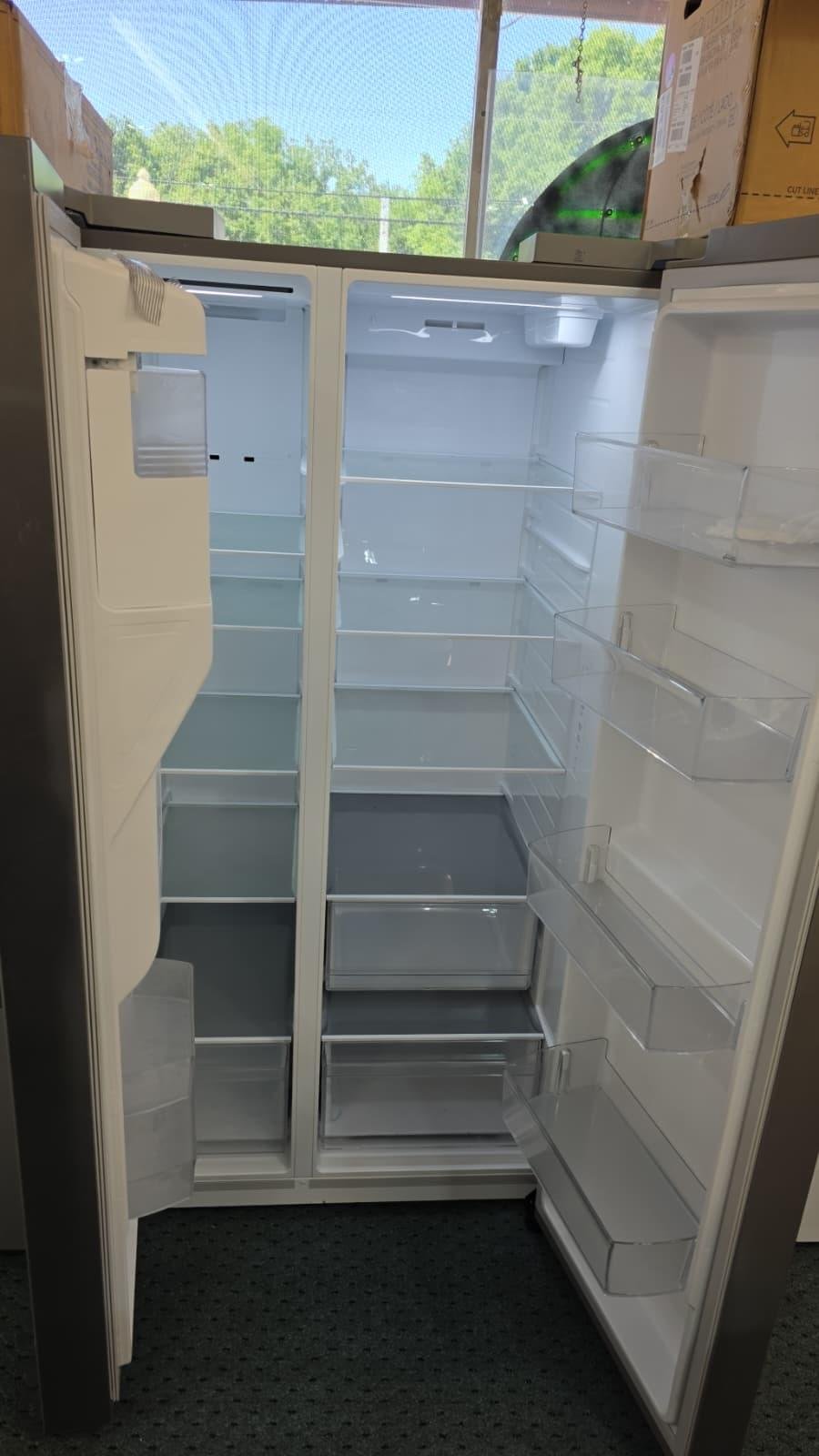 LG LS27T3230S 36 Inch Freestanding Side-by-Side Smart Refrigerator - Image 3