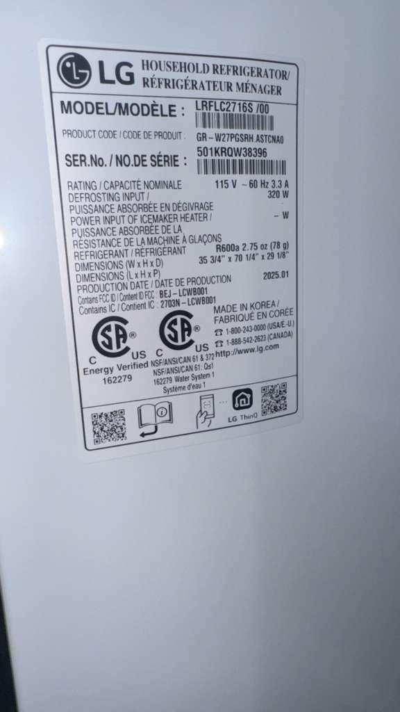 LG 27 Cu. Ft. Smart Counter-Depth MAX™ French Door Refrigerator - Image 4