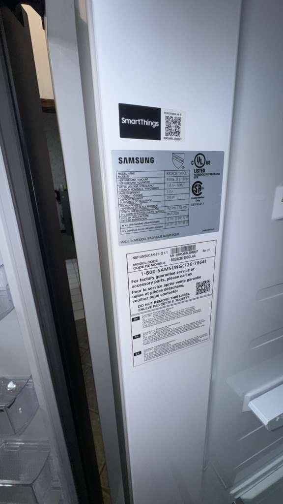 Samsung RS28CB7600QL 28 Cu. Ft. Smart Side-by-Side Refrigerator – Stainless Steel - Image 3