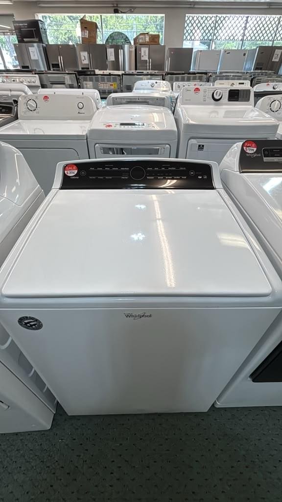 Whirlpool WTW7000DW4 4.8 Cu. Ft. Cabrio Top Load Washer – White