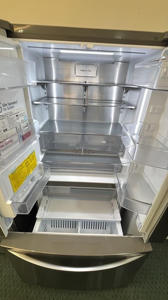 LG LRFFXC2416S/00 24 Cu. Ft. Counter-Depth French Door Refrigerator – Stainless Steel - Image 2