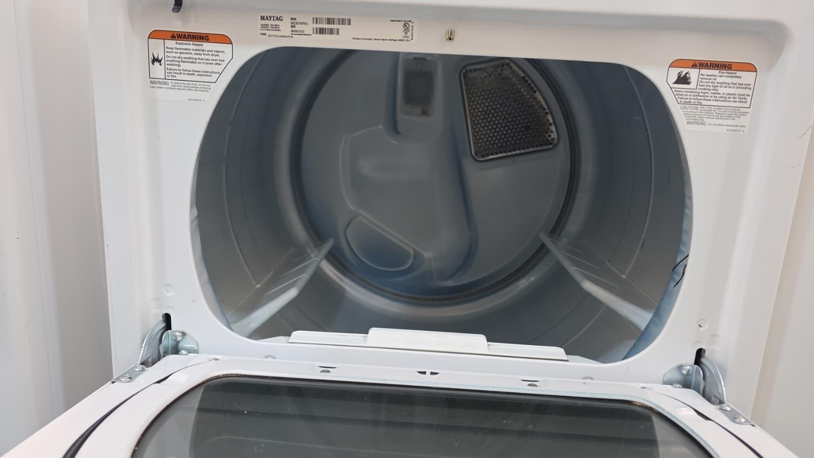 SAMSUNG 27" USED TOP LOAD WASHER AND ELECTRIC DRYER SET - Image 3