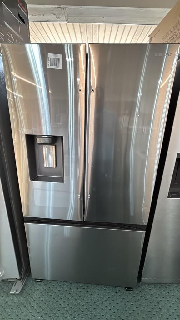 Samsung 30.5 Cu. Ft. Mega Capacity 3-Door French Door Refrigerator – Stainless Steel