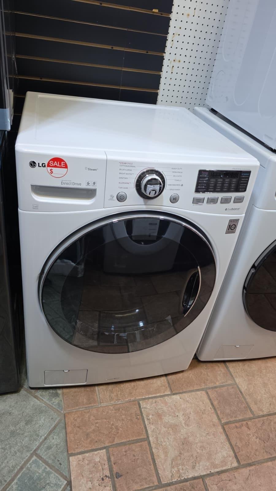 LG WM3470HWA 4.0 Cu. Ft. Front Load Washer – White