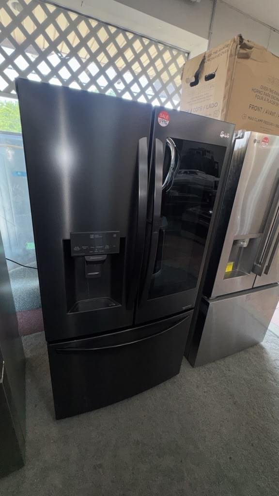LG 36" USED INSTAVIEW 3 DOOR FRENCH DOOR REFRIGERATOR